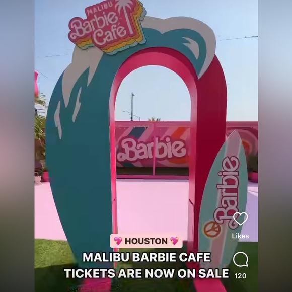 Barbie Doll Movie Fashionista Pink Silver Rhinestone Earring - Picture 2 of 7